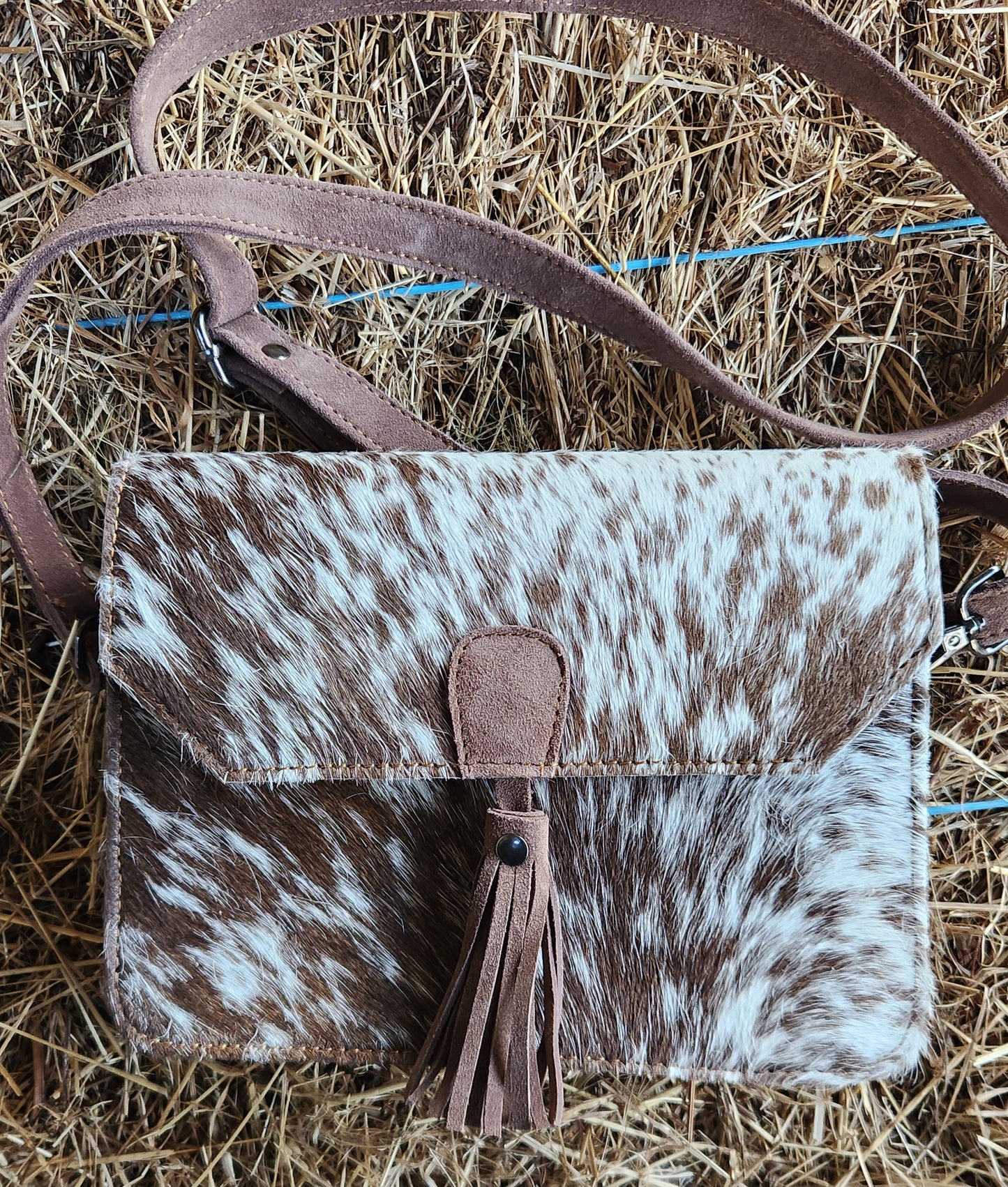 Deedee cowhide crossbody bag