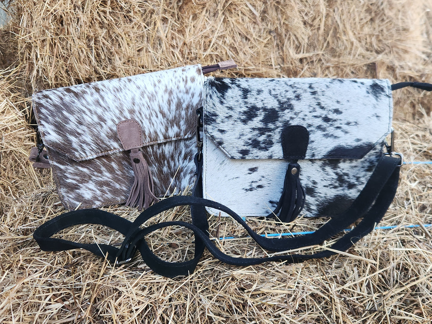 Deedee cowhide crossbody bag